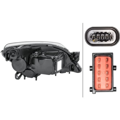 HELLA Hauptscheinwerfer 1EL 008 700-311