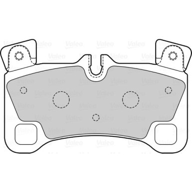 VALEO Bremsbeläge 601560