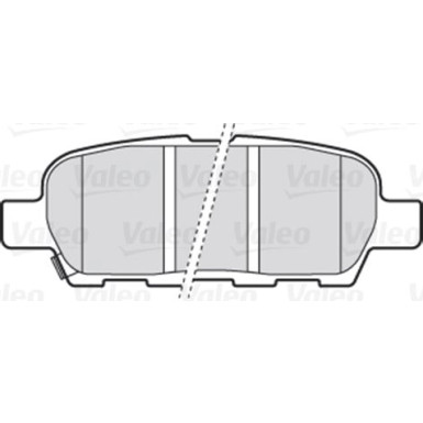 VALEO Bremsbelagsatz, Scheibenbremse VALEO Bremsbelagsatz, Scheibenbremse