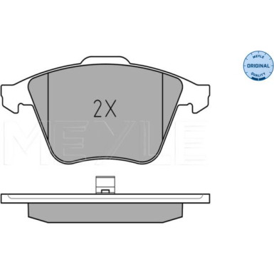 Bremsbelagsatz Vw S. A6 97- Mit Sensor | 025 237 6220/W
