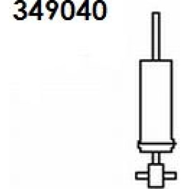 Stoßdämpfer | 349040 Stoßdämpfer | 349040