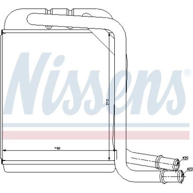 Heizkühler PKW | VW T5 03 | 73976