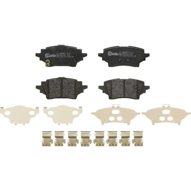 BREMBO Bremsklötze HA | SUZUKI Swace TOYOTA Corolla 18 | P 83 178
