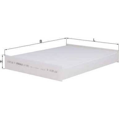 MAHLE Filter, Innenraumluft LA 891