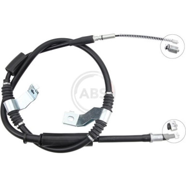A.B.S. Handbremsseil Seilzug Festellbremse K17047 A.B.S. Handbremsseil Seilzug Festellbremse K17047