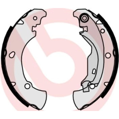 Bremsbackensatz HA FIAT Brava, Brava 95-03 ESSENTIAL LINE S 23 519