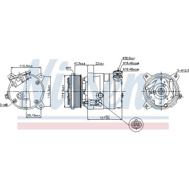 Kompressor PKW | Daewoo Nubira 1.5i-2.0i 09/99 | 89257