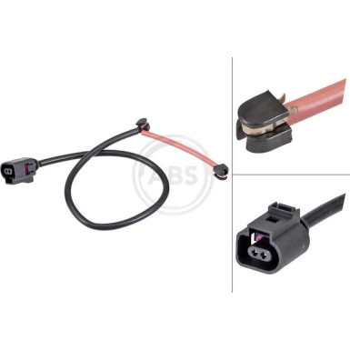 A.B.S. Warnkontakt, Bremsbelagverschleiß