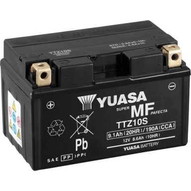 Yuasa MF VRLA Batterie COMBIPACK | offen, mit Säurepaket | TTZ10S-BS -Y