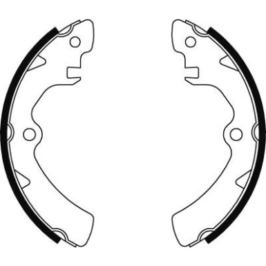 89 461 003 Bremsbacken | SUZUKI SJ410,SJ413 82 | GS8195