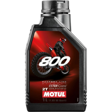 Motul 800 2T Factory Line Easter Core Off Road 1 Liter | 104038
