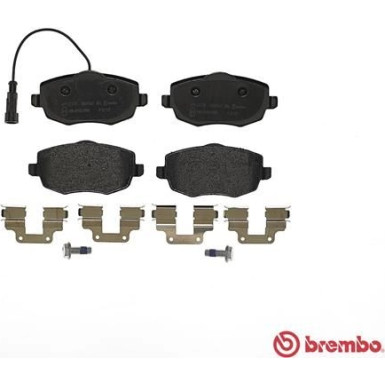 BREMBO Bremsklötze VA | LANCIA Ypsilon 03 | P 23 127
