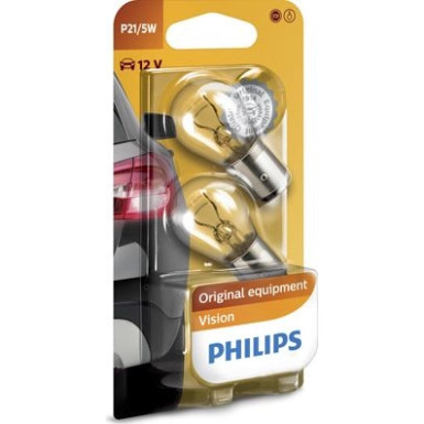P21/5W 12V 21/5W BAY15d SB2 | PHILIPS Vision | 12499B2 P21/5W 12V 21/5W BAY15d SB2 | PHILIPS Vision | 12499B2