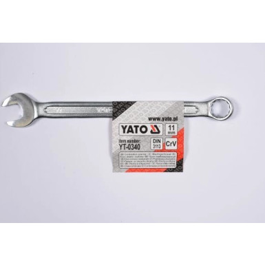 YT-0340 Maulringschlüssel 11mm Polierte K÷Pfe