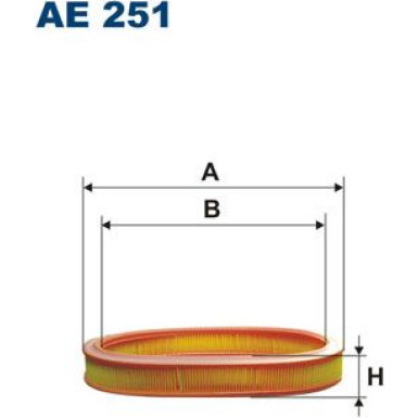 FILTRON Luftfilter AE 251 FILTRON Luftfilter AE 251