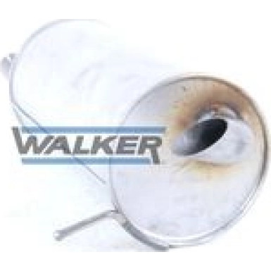 52 / Auspufftopf Hinten | Ford Fiesta 1.4 D 01 | 23911