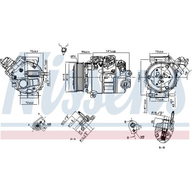 Kompressor PKW Ford Mondeo 1.0 Ecoboost 14 FIRST FIT 890795