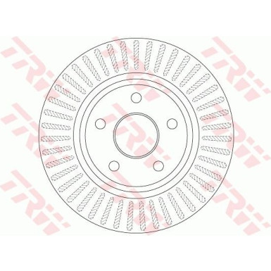 Bremsscheibe Jeep P. Grand Cherokee 05-/Commander | DF6251