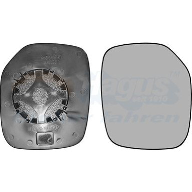 VAN WEZEL Spiegelglas, Außenspiegel VAN WEZEL Spiegelglas, Außenspiegel