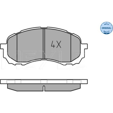 Bremsbelagsatz Subrau P. Impreza 1,5-1,6 00- Mit Sensor | 025 243 7217/W