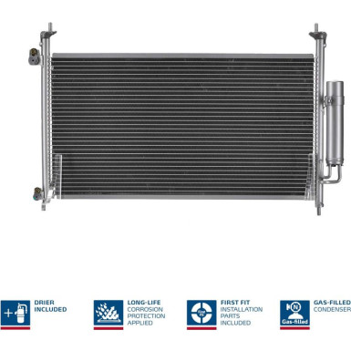 Kondensator PKW HONDA Civic VII 06 FIRST FIT 94875