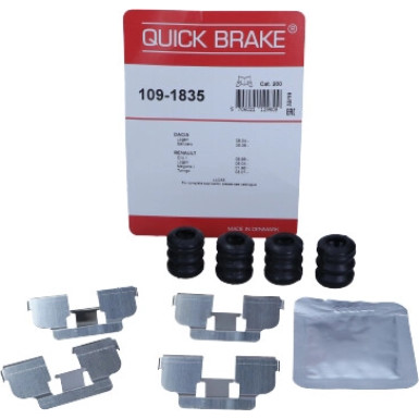 Montagesatz für Bremsklötze | RENAULT | 109-1835 Montagesatz für Bremsklötze | RENAULT | 109-1835