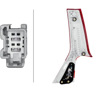 HECKLEUCHTE L 12 V HELLA | VOLVO V70 III 07-16 | 2TZ 011 528-031 HECKLEUCHTE L 12 V HELLA | VOLVO V70 III 07-16 | 2TZ 011 528-031