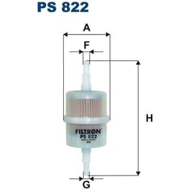 PS 822 Kraftstofffilter PS 822 Kraftstofffilter