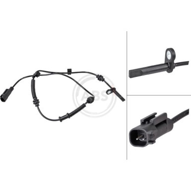 A.B.S. Sensor, Raddrehzahl A.B.S. Sensor, Raddrehzahl