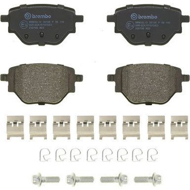 BREMBO Bremsklötze HA | OPEL Corsa,PEUGEOT 19 | P 59 100 BREMBO Bremsklötze HA | OPEL Corsa,PEUGEOT 19 | P 59 100