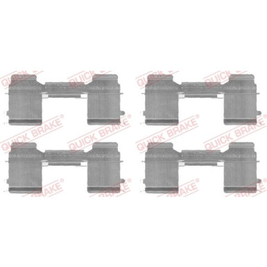 391-1726 Montagesatz f.Bremsklötze | PEUGEOT Boxer | 109-1726