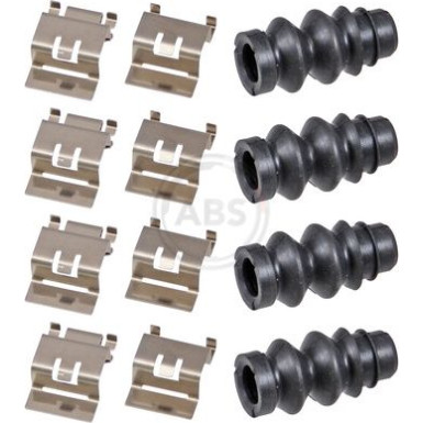 A.B.S. Zubehörsatz, Scheibenbremsbelag 0124Q