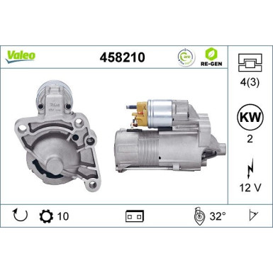 VALEO Anlasser 726152