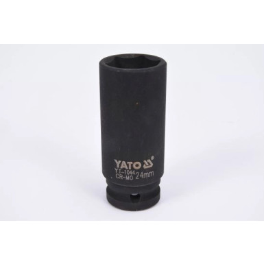 YT-1044 Kraft-Steckschlüssel Lang 24 mm 1/2