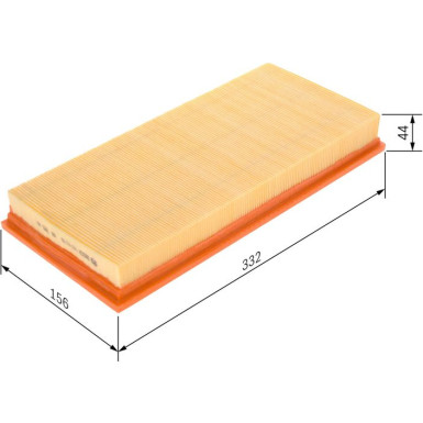 Luftfilter | MERCEDES W124-Serie | 1457433700 Luftfilter | MERCEDES W124-Serie | 1457433700