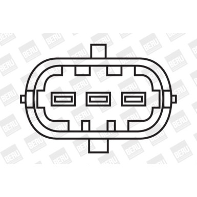 BorgWarner (BERU) Zündspule ZS311 BorgWarner (BERU) Zündspule ZS311