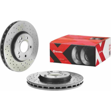 Bremsscheibe VA Xtra | MERCEDES C-Klasse 00-11 | 09.8304.2X