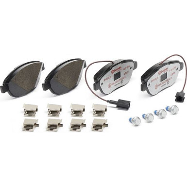 BREMBO Bremsklötze VA | FIAT Bravo, Doblo OPEL Combo 06 | P 23 137X BREMBO Bremsklötze VA | FIAT Bravo, Doblo OPEL Combo 06 | P 23 137X