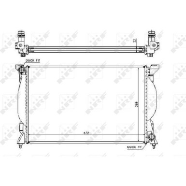 Kühler, Motorkühlung | 53720
