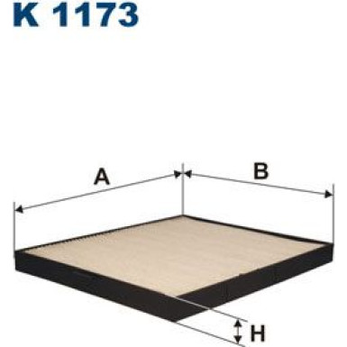 FILTRON Filter, Innenraumluft K 1173