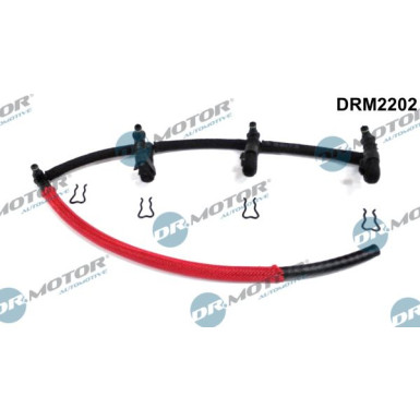 DR.MOTOR Schlauch, Leckkraftstoff DRM2202