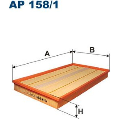 FILTRON Luftfilter | AP 158/1