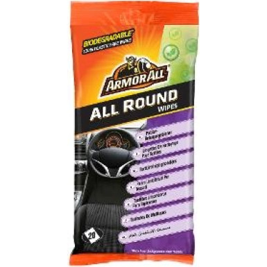 E302055800/new E303296000 Armor All Polsterreiniger Tücher 20 Stk.