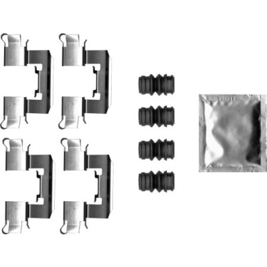 ZUBEHÖRSATZ, SCHEIBENBREMSBELAG | 82543900