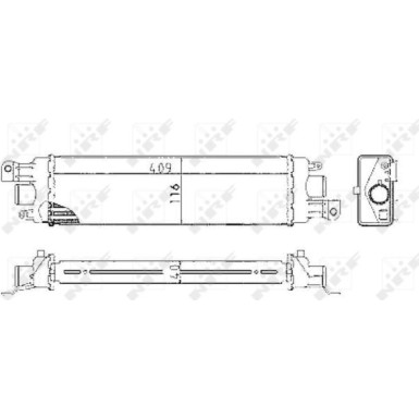 NRF Ladeluftkühler NRF Ladeluftkühler