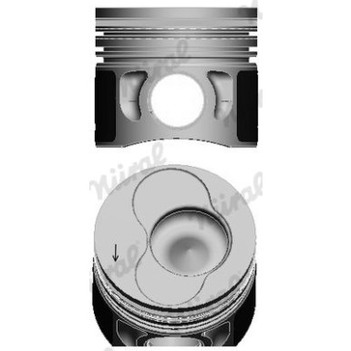 NÜRAL Kolben 87-114900-25 NÜRAL Kolben 87-114900-25