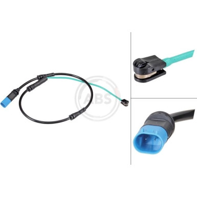 A.B.S. Warnkontakt, Bremsbelagverschleiß A.B.S. Warnkontakt, Bremsbelagverschleiß