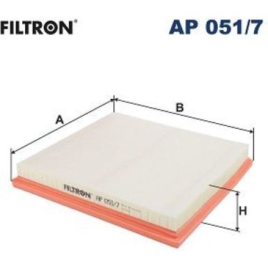 FILTRON Luftfilter | AP 051/7