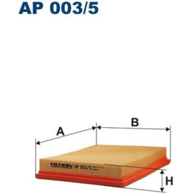 FILTRON Luftfilter AP 003/5