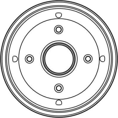 TRW Bremstrommel DB4124